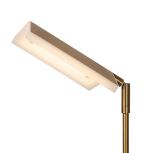 Lámpara de pie metal oro mate 20x14,0 cm LED 12W - LULP0079