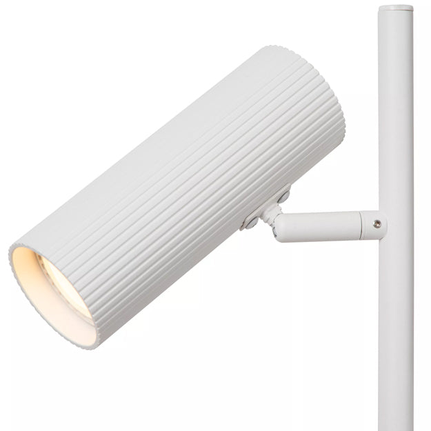Lámpara de pie metal blanco Ø22x 14,0 cm 2xGU10 - LULP0081