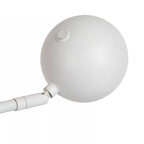 Lámpara de pie metal Blanco recargable Ø38,1x22x138 cm LED 3W - LULP0130