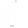 Lámpara de pie metal Blanco recargable Ø38,1x22x138 cm LED 3W - LULP0130