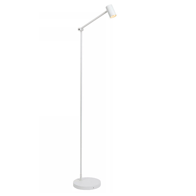 Lámpara de pie metal Blanco recargable Ø22x138 cm  LED 3W - LULP0089