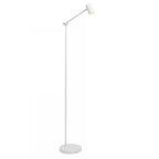 Lámpara de pie metal Blanco recargable Ø22x138 cm  LED 3W - LULP0089