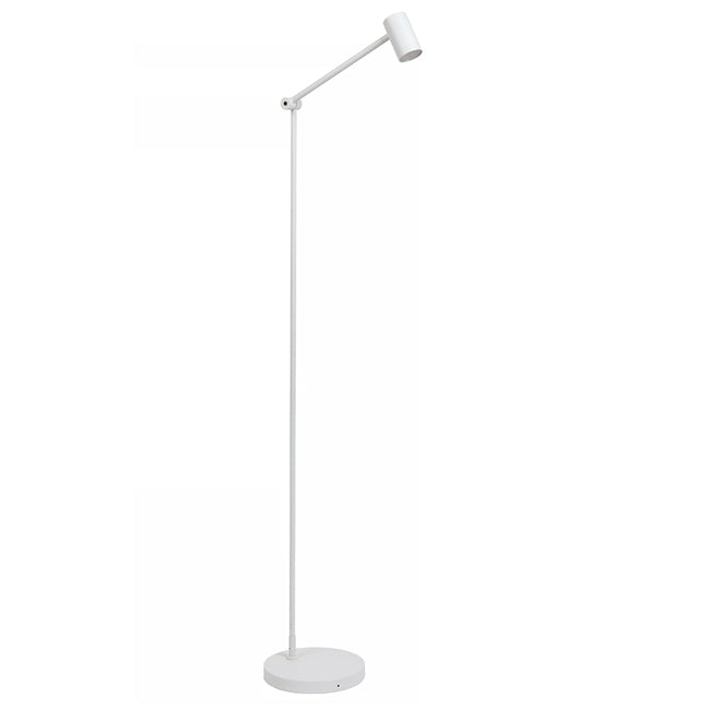 Lámpara de pie metal Blanco recargable Ø22x138 cm  LED 3W - LULP0089