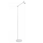 Lámpara de pie metal Blanco recargable Ø22x138 cm  LED 3W - LULP0089