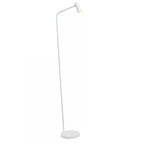 Lámpara de pie metal blanco recargable Ø20x12x137,5 cm LED 3W - LULP0090