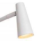 Lámpara de pie metal blanco recargable Ø20x12x137,5 cm LED 3W - LULP0090