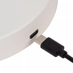 Lámpara sobremesa blanco recargable Ø14x30,5x47,5 cm LED 3W - LULS0175