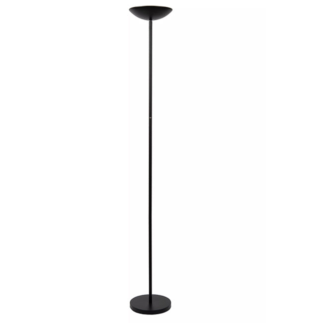 Lampara de pie metal negro Ø25,4x53,2x1,80 cm dimeable 20W LED - LULP0093