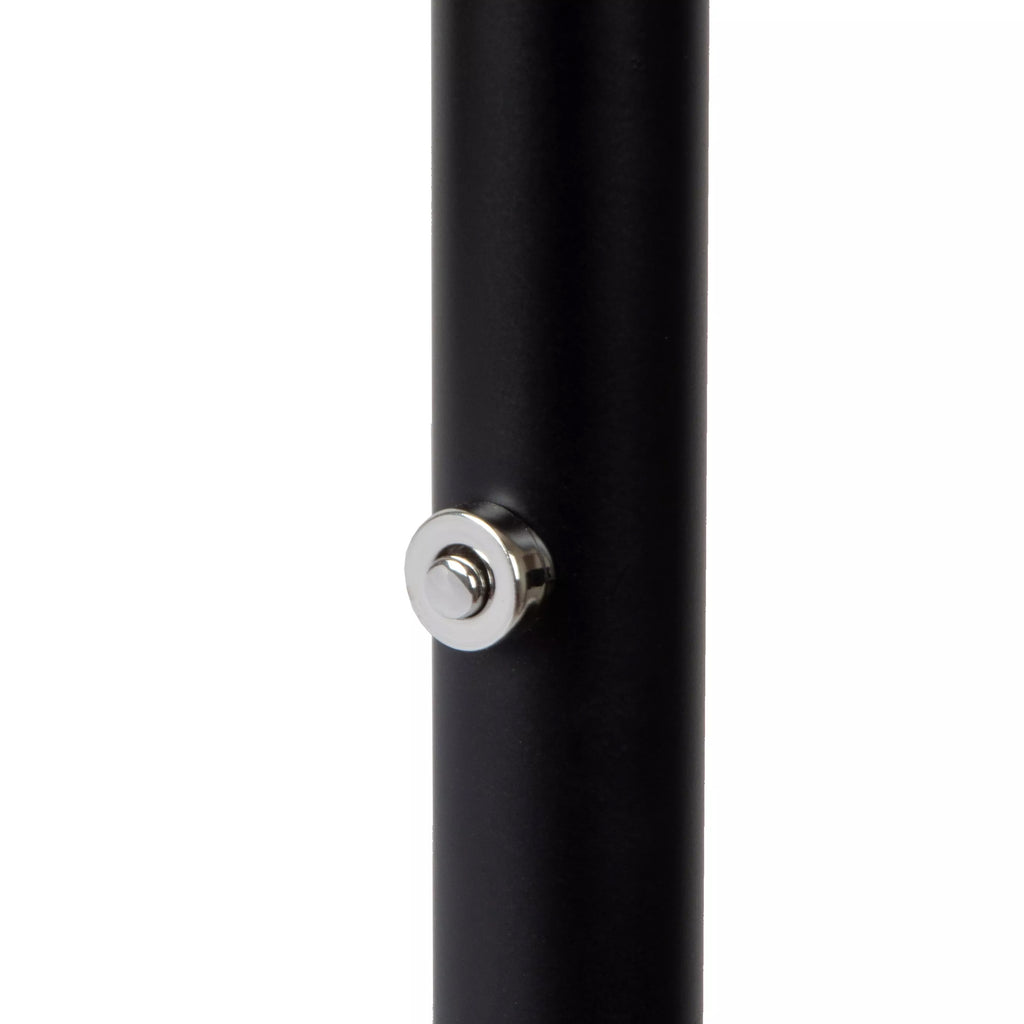 Lampara de pie metal negro Ø25,4x53,2x1,80 cm dimeable 20W LED - LULP0093