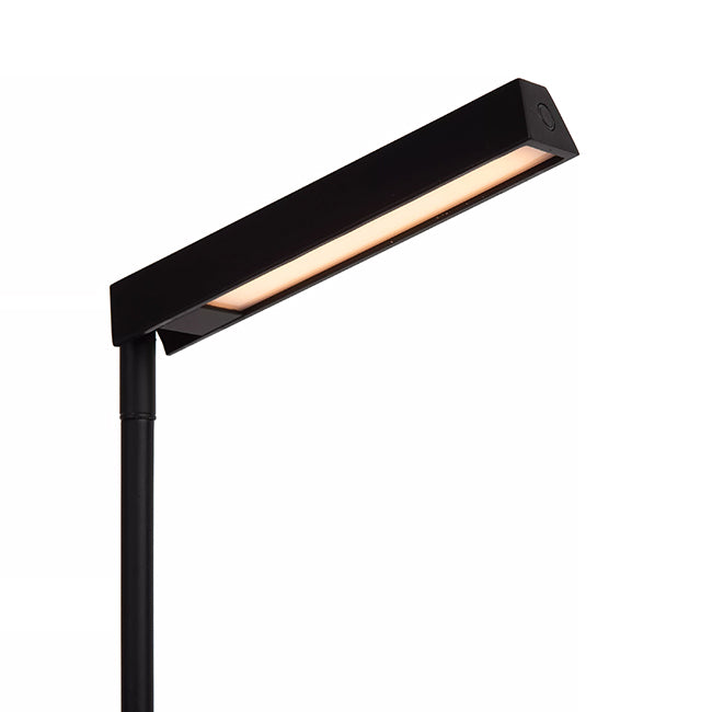 Lámpara de pie metal negro 20x1,37 cm LED 3W 2700k - LULP0097