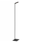 Lámpara de pie metal negro 20x1,37 cm LED 3W 2700k - LULP0097