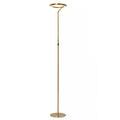 Lámpara de pie metal oro  Ø28x1,74 cm 21W 2700K - LULP0099