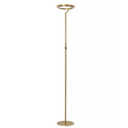 Lámpara de pie metal oro  Ø28x1,74 cm 21W 2700K - LULP0099