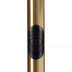 Lámpara de pie metal oro  Ø28x1,74 cm 21W 2700K - LULP0099
