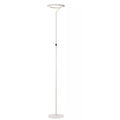 Lámpara de pie metal blanco Ø28x1,74 cm 21W 2700K - LULP0101