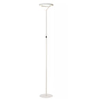 Lámpara de pie metal blanco Ø28x1,74 cm 21W 2700K - LULP0101