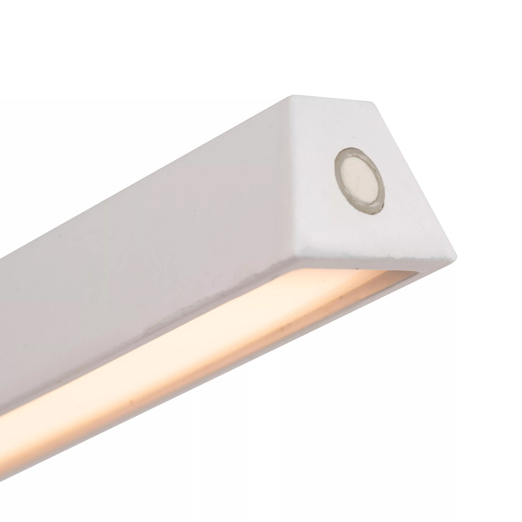 Lámpara de pie metal blanco 20x1,37 cm LED 3W 2700k - LULP0102