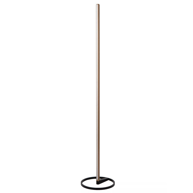 Lámpara de pie aluminio café Ø29,7x15,5 cm 22W - LULP0114