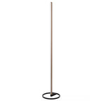 Lámpara de pie aluminio café Ø29,7x15,5 cm 22W - LULP0114