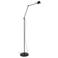 Lámpara de pie metal negro  Ø25x14,3 cm 8W LED - LULP0115