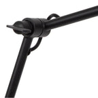 Lámpara de pie metal negro  Ø25x14,3 cm 8W LED - LULP0115