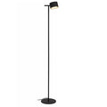 Lámpara de pie metal negro dimeable  Ø20x1.30cm 9W LED - LULP0120