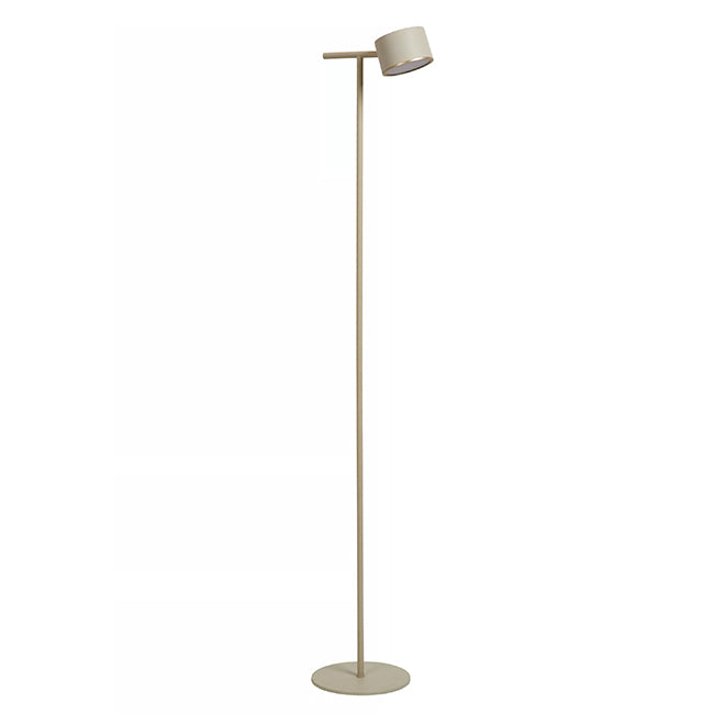 Lámpara de pie metal taupe dimeable  Ø20x1.305 cm 9W LED - LULP0122