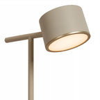 Lámpara de pie metal taupe dimeable  Ø20x1.305 cm 9W LED - LULP0122