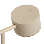 Lámpara de pie metal taupe dimeable  Ø20x1.305 cm 9W LED - LULP0122