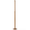 Lámpara de pie aluminio bronce Ø21x1,40 cm dimeable 18W LED - LULP0123