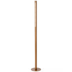 Lámpara de pie aluminio bronce Ø21x1,40 cm dimeable 18W LED - LULP0123
