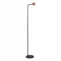 Lámpara de pie de aluminio café negro Ø22x143 cm 6,3W  2700K - LULP0127