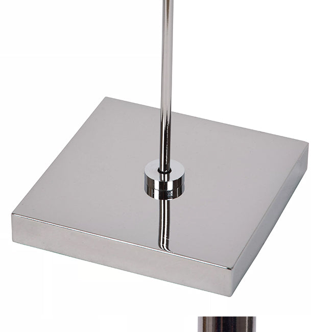 Lámpara de pie metal cromo 20x1,40 cm LED 12W - LULP0128