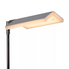 Lámpara de pie metal cromo 20x1,40 cm LED 12W - LULP0128