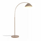 Lámpara de pie metal taupe Ø40x210 cm E27- LULP0131