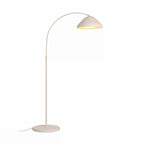 Lámpara de pie metal beige Ø40x210cm E27- LULP0132