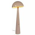 Lámpara de pie metal taupe Ø52,6x1,42 cm E27 - LULP0136