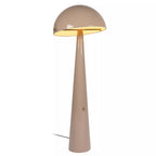 Lámpara de pie metal taupe Ø52,6x1,42 cm E27 - LULP0136