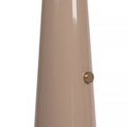 Lámpara de pie metal taupe Ø52,6x1,42 cm E27 - LULP0136