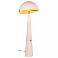 Lámpara de pie metal beige Ø52,6x1,42 cm E27 - LULP0137