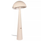 Lámpara de pie metal beige Ø52,6x1,42 cm E27 - LULP0137