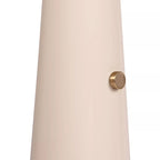 Lámpara de pie metal beige Ø52,6x1,42 cm E27 - LULP0137
