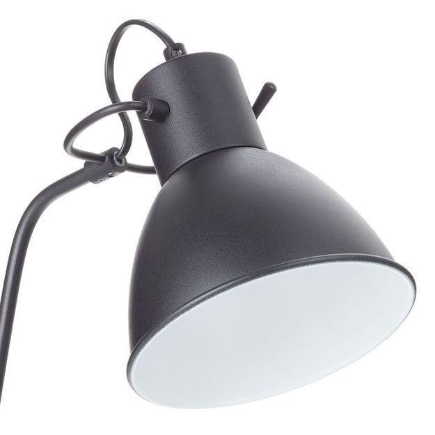 Lámpara sobremesa metal negro Ø 20x50 cm E14 - LULS0008