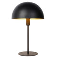 Lámpara de mesa mesa negro Ø25x40cm  E14- LULS0113