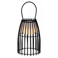Lámpra sobremesa metal negro Ø 13 cm LED 3W 2800 K IP44 - LULS0126