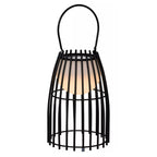 Lámpra sobremesa metal negro Ø 13 cm LED 3W 2800 K IP44 - LULS0126