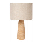 Lámpara de mesa travertino taupe  Ø 30x47,5 cm E27 -  LULS0127