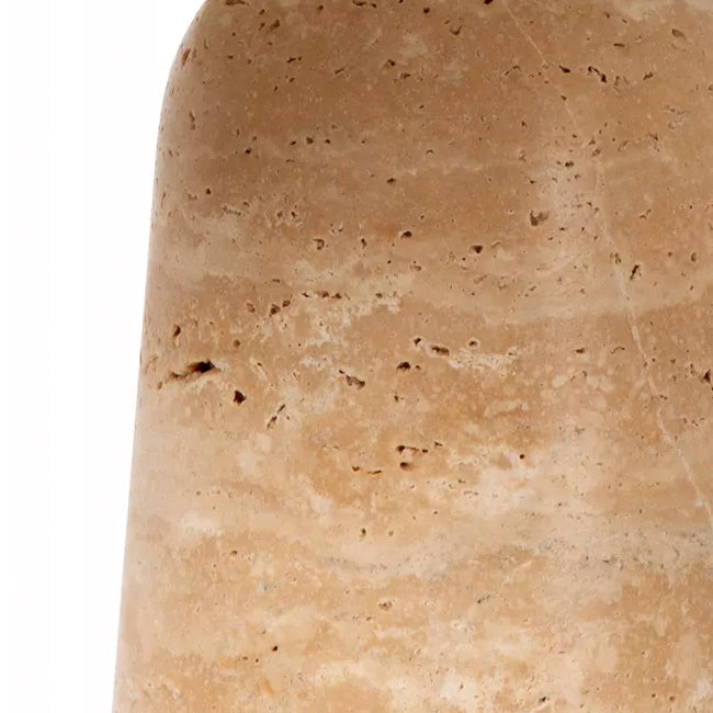 Lámpara de mesa travertino taupe  Ø 30x47,5 cm E27 -  LULS0127