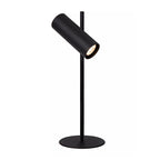 Lámpara sobremesa metal negro Ø15x42 cm GU10 - LULS0131