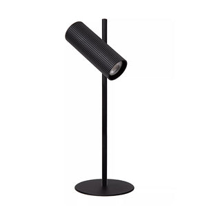 Lámpara sobremesa metal negro Ø15x42 cm GU10 - LULS0131
